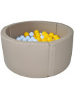 Сухий басейн із кульками круглий 90 см HOP-HOP